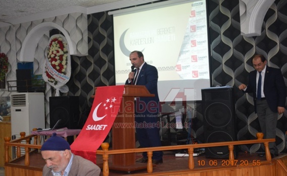 Saadet Partisi Gebze'de iftarda buluştu