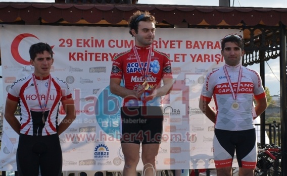 Kriteryum bisiklet yarışı Gebze Bisiklet kulübü öncülüğünde yapıldı