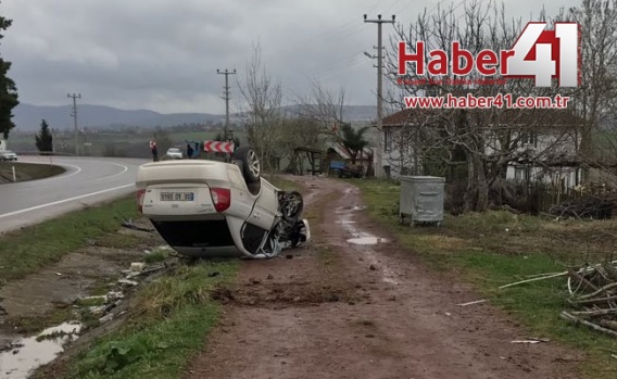 Kandıra Yolu Feci Kaza 4 Yaralı