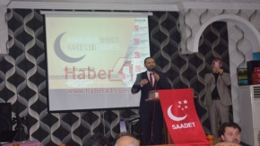 Saadet Partisi Gebze'de iftarda buluştu