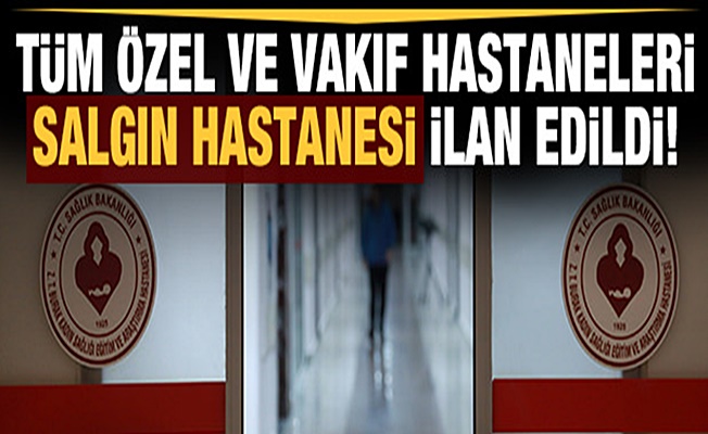 Bakanlıktan tüm hastanelere koronavirüs genelgesi !