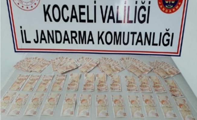 Bir poşet sahte para ile kurban alacaklardı yakalandılar!