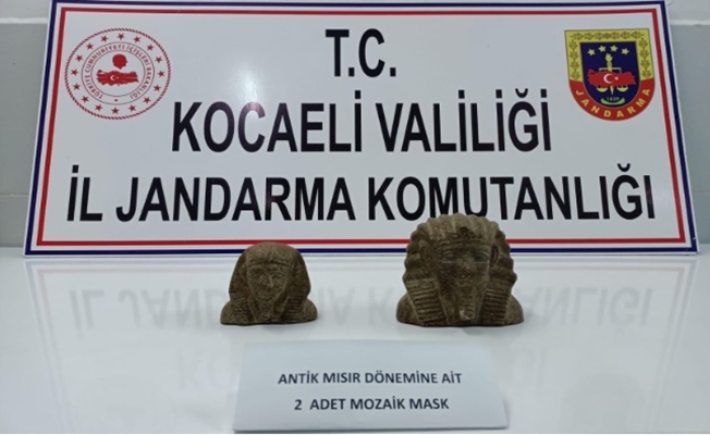 Kocaeli Jandarma Komutanlığından tarihi eser operasyonu!