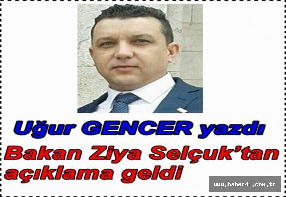 Uğur GENCER yazdı