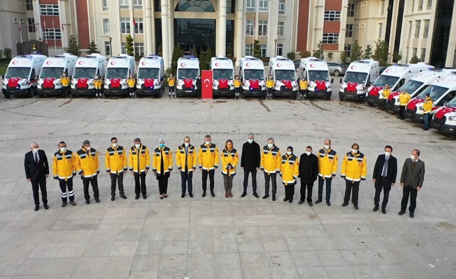 30 yeni ambulans Kocaeli'de!