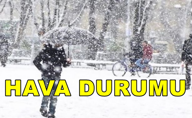 Meteoroloji'den tam 40 il için kar uyarısı! 