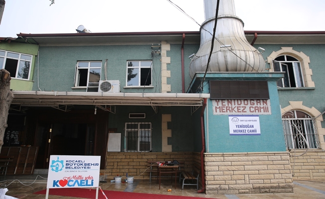 Büyükşehir'in Yenidoğan Camii'nde onarım çalışmaları devam ediyor