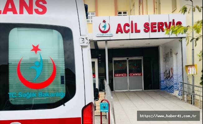 Kocaeli'de otomobil evin bahçesine düştü; 3 yaralı!