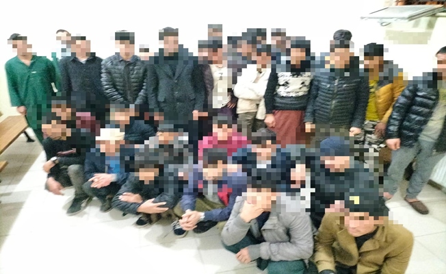 Kocaeli'de 37 düzensiz kaçak göçmen yakalandı!