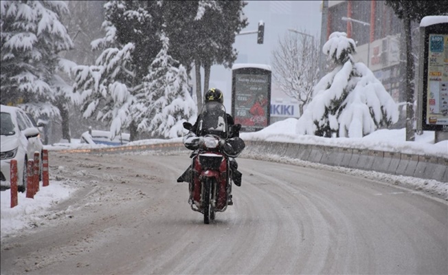 Kocaeli'de motokuryelere kar yasağı
