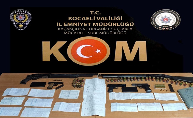 Kocaeli'de tefeci operasyonu: 5 gözaltı