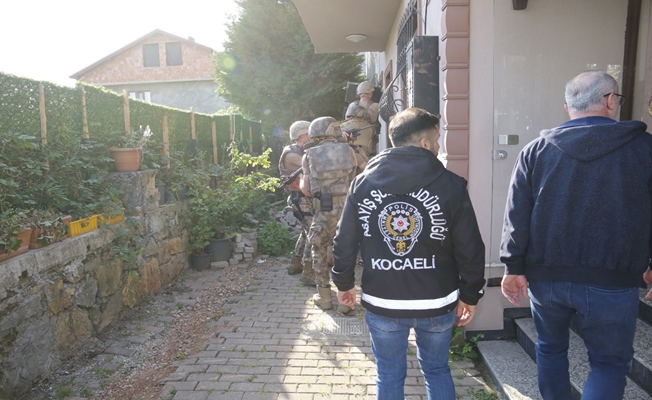 Kocaeli’de büyük fuhuş operasyonu: 10 kişi gözaltına alındı