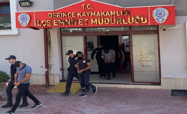 Kablo hırsızı 3 kişi kıskıvrak yakalandı