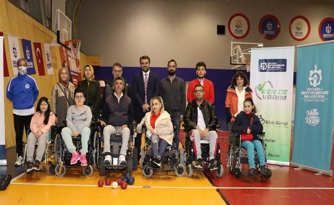 Ben De Varım Projesinde Boccia takımı hazırlıklarına başladı