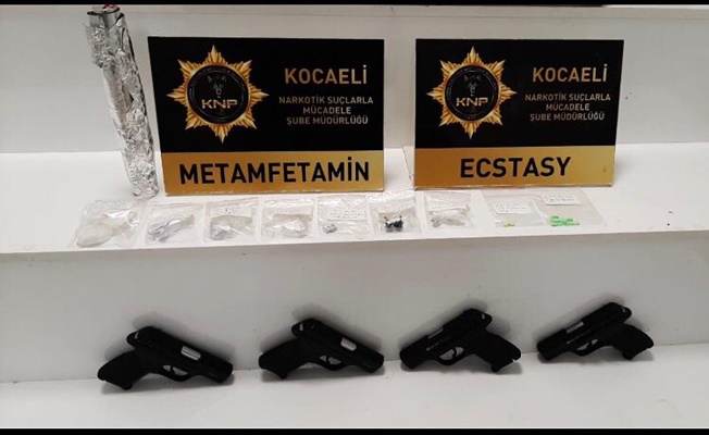 Kocaeli'de uyuşturucu operasyonu: 4 kişi tutuklandı