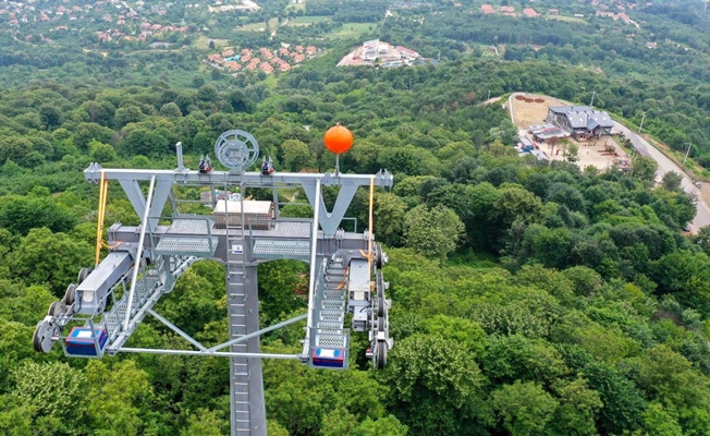 Teleferik’te Derbent İstasyonu tamam