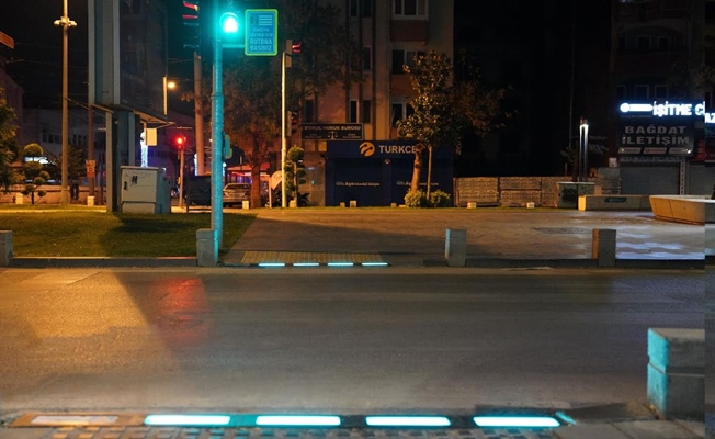   Yaya güvenliğinde LED’li sistem devrede