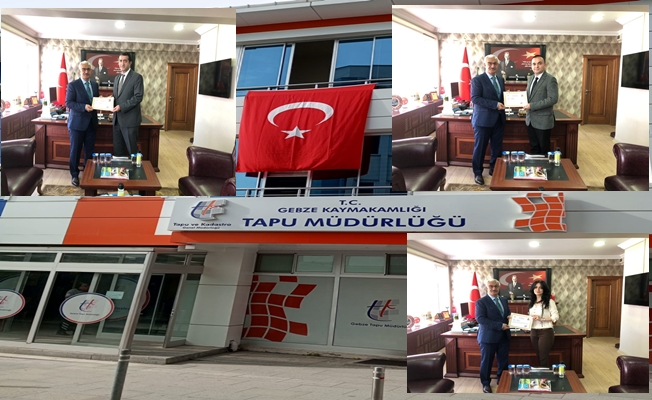GEBZE TAPU MÜDÜRLÜĞÜ ÇALIŞANLARI BAŞARI BELGESİ İLE ÖDÜLLENDİRİLDİ GEBZE TAPU MÜDÜRLÜĞÜ ÇALIŞANLARI BAŞARI BELGESİ İLE ÖDÜLLENDİRİLDİ