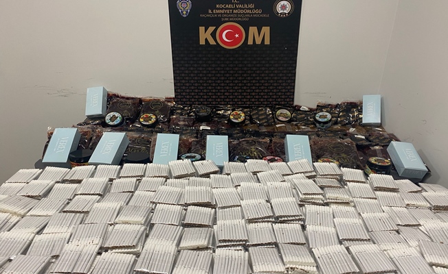Kocaeli’de kaçakçılık operasyonu!