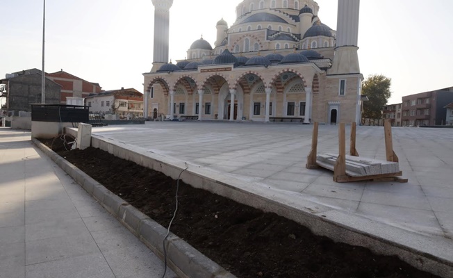 M. Ali Paşa Cami meydan ve otoparkta sona doğru