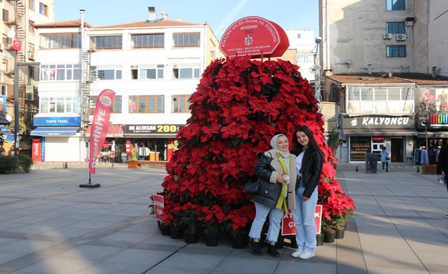 Büyükşehir’den 85. yılda 1085 Atatürk çiçeği
