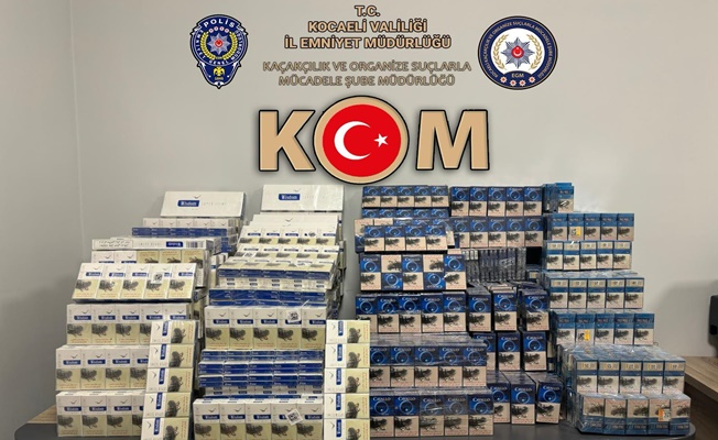 Kocaeli'de tütün kaçakçılarına operasyon! Kocaeli'de tütün kaçakçılarına operasyon!