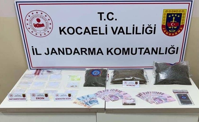 Kocaeli'de uyuşturucu operasyonu: 2 gözaltı