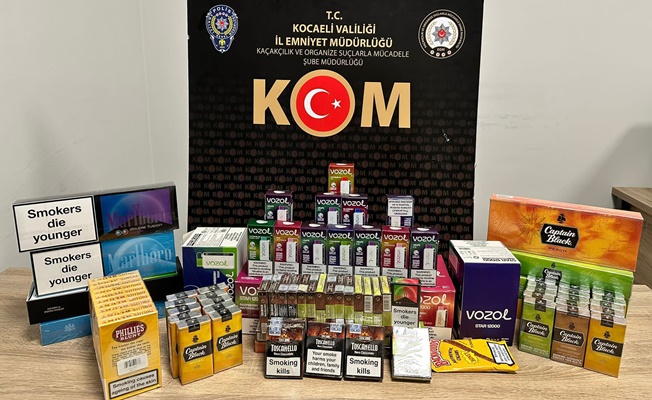 Kocaeli Emniyetinden kaçakçılık operasyonu!