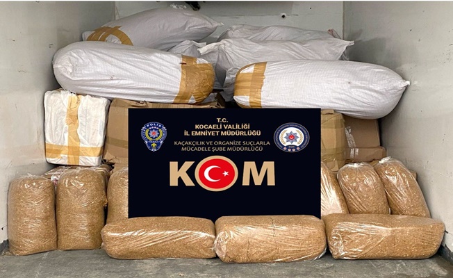 Kocaeli Emniyetinden kaçakçılık operasyonu!