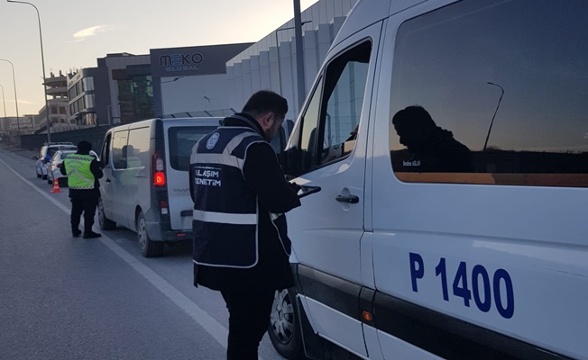 Büyükşehir’den korsan servis denetimi