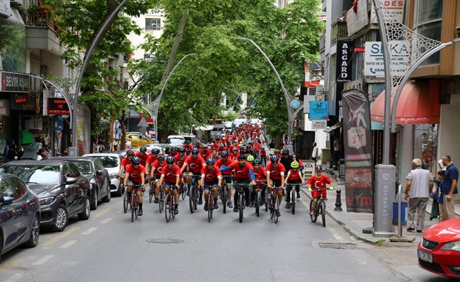 Kocaeli’de pedallar ‘Barış’ için çevrildi