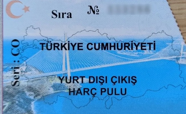 Yurt dışı çıkış harcında pulla ödeme devri bitiyor!