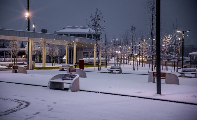 Kocaeli Büyükşehir’in milyonluk yatırımları beyaz örtü ile kaplandı!