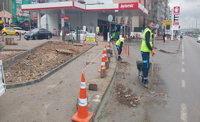 Büyükşehir durmaksızın çalışıyor