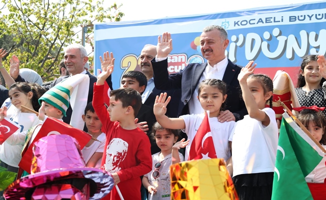 23 Nisan coşkusu Gebze’den başladı