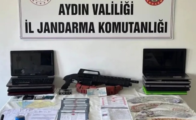 Aydın merkezli 8 ilde dolandırıcılık çetesi çökertildi