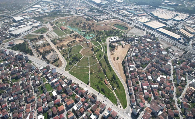 Gebze Millet Bahçesi son sürat ilerliyor