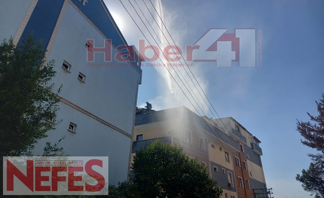 Gebze'de çıkan yangın korkuttu!