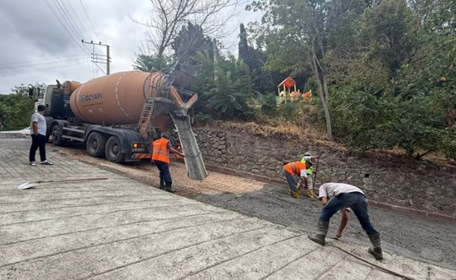 İzmit Belediyesi’nden hızlı ve etkili yol hizmeti