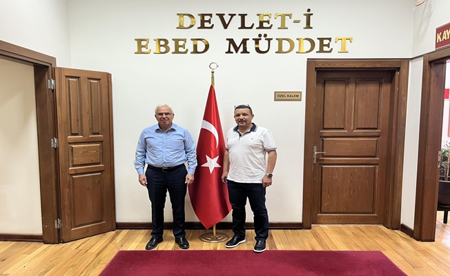 Uğur Gencer'den Darıca Kaymakamı Yaşar Dönmez’e Ziyaret