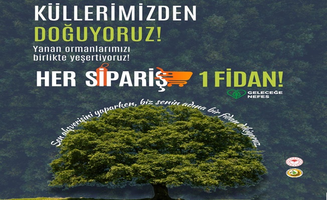 Yeşil Vatan’a Komek Sepeti’nden destek