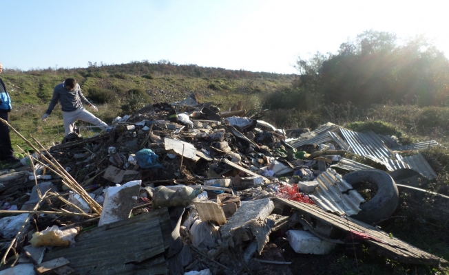 Gebze'de Kaçak atıkla mücadele sürüyor