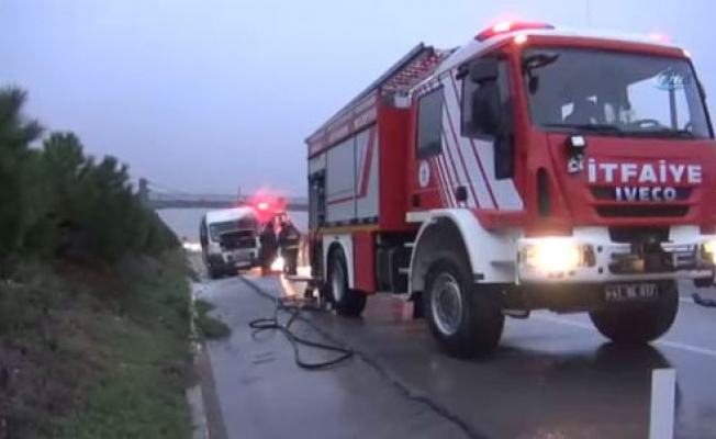 Körfez'de 15 Öğrenci Yanmaktan Son Anda Kurtuldu