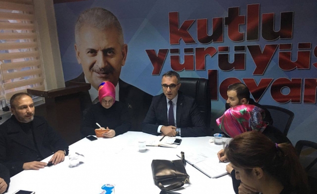 AK Parti Gebze İlçe Başkanlığı Toplandı