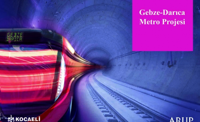 Gebze-Darıca Metrosu'nun ön projesi  tamamlanma aşamasında