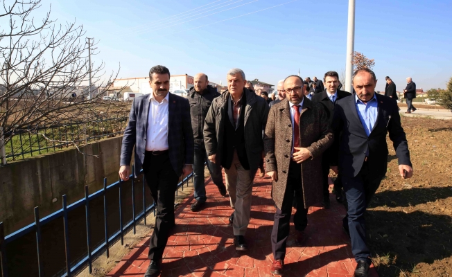 Başkan Karaosmanoğlu, ''Kartepe Kanal Park çok güzel olacak''