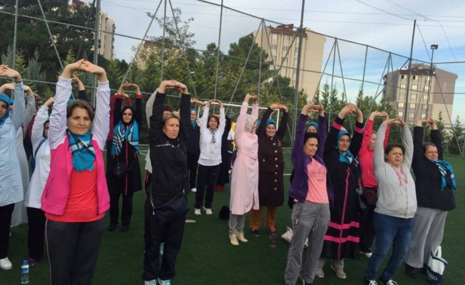 Gebze'de 15 bin kadının spor yapması hedefleniyor