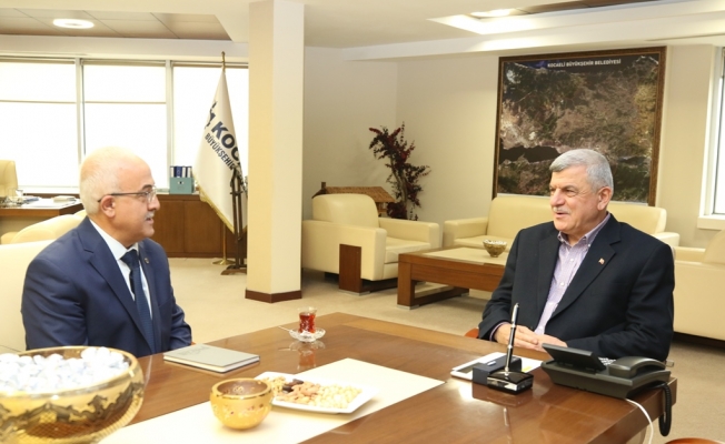 Başkan Karaosmanoğlu, PTT'li konuklarını ağırladı