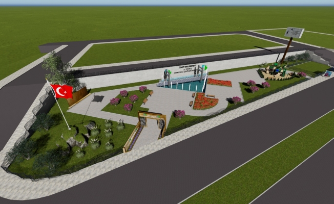 İzmit'te 15 Temmuz Demokrasi Şehitleri Anıt Parkı yapılıyor.