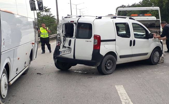 Kocaeli'de trafik kazası: 1 yaralı